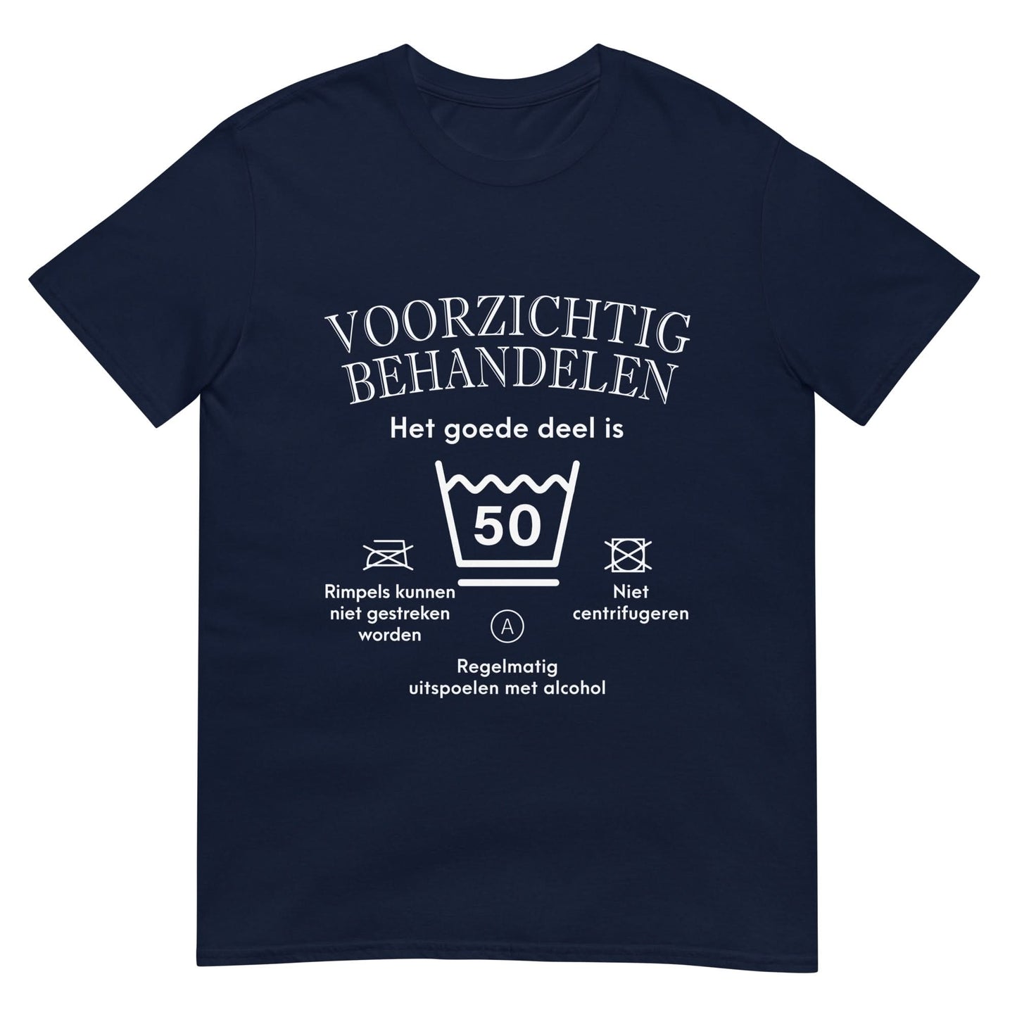 Unisex T-shirt (Voorzichtig Behandelen)