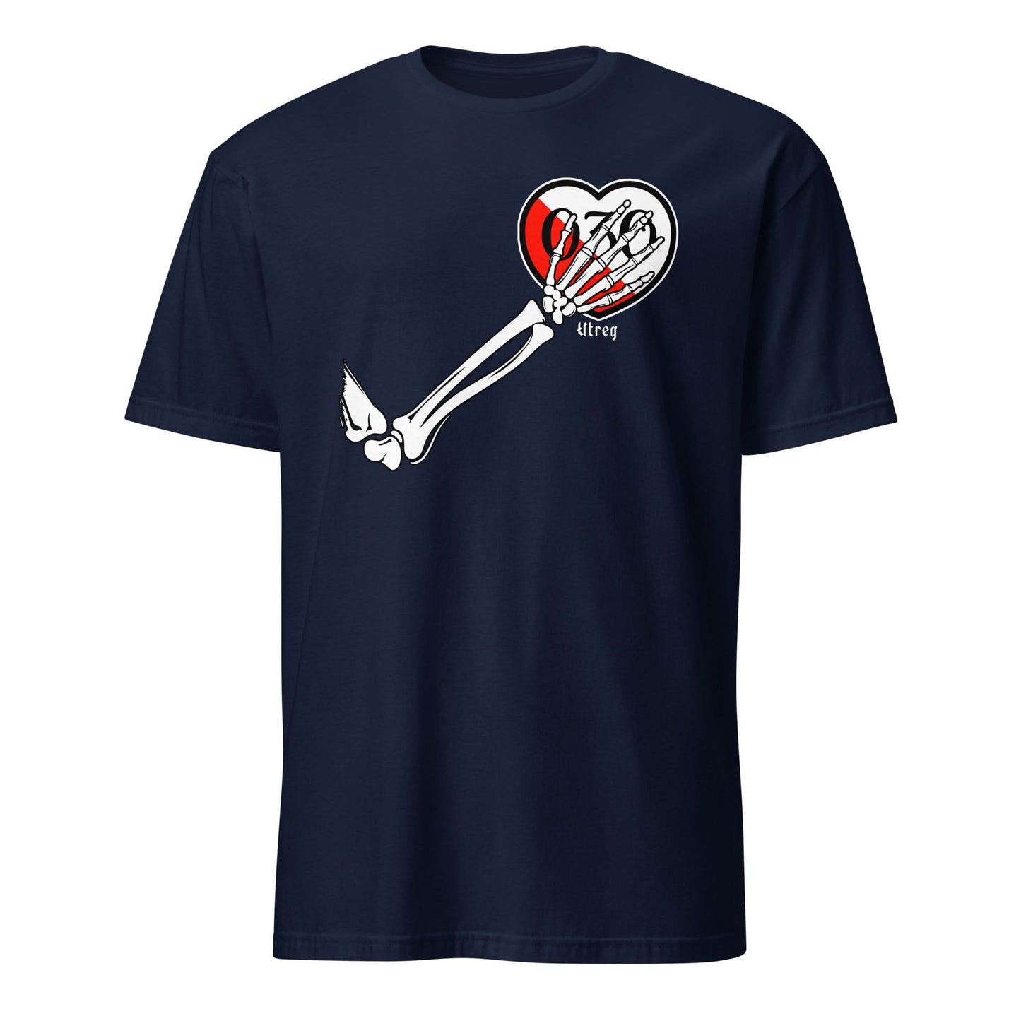 Unisx T-shirt (Utreg in hart, till I die)
