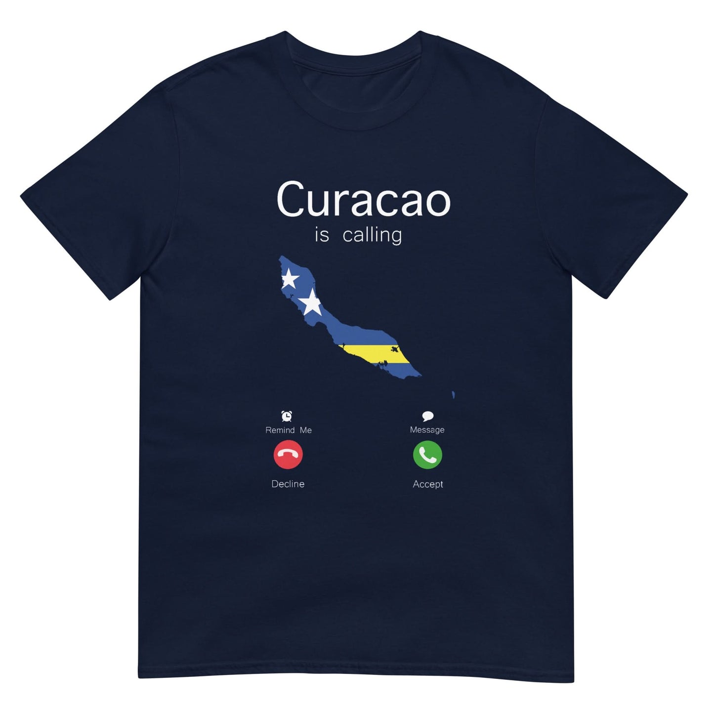 Unisex T-shirt (Curacao is calling and I must go)