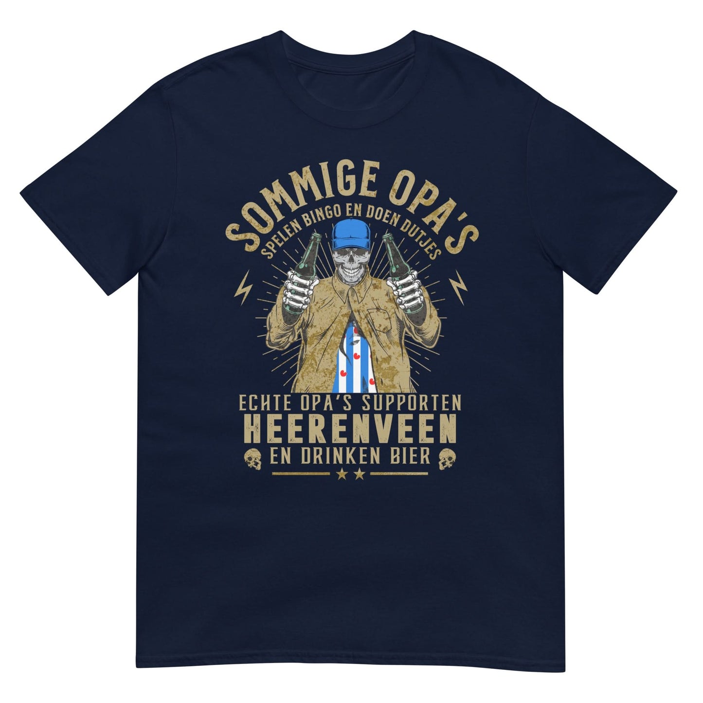 Unisex T-shirt (Echte opa's supporten heerenveen)