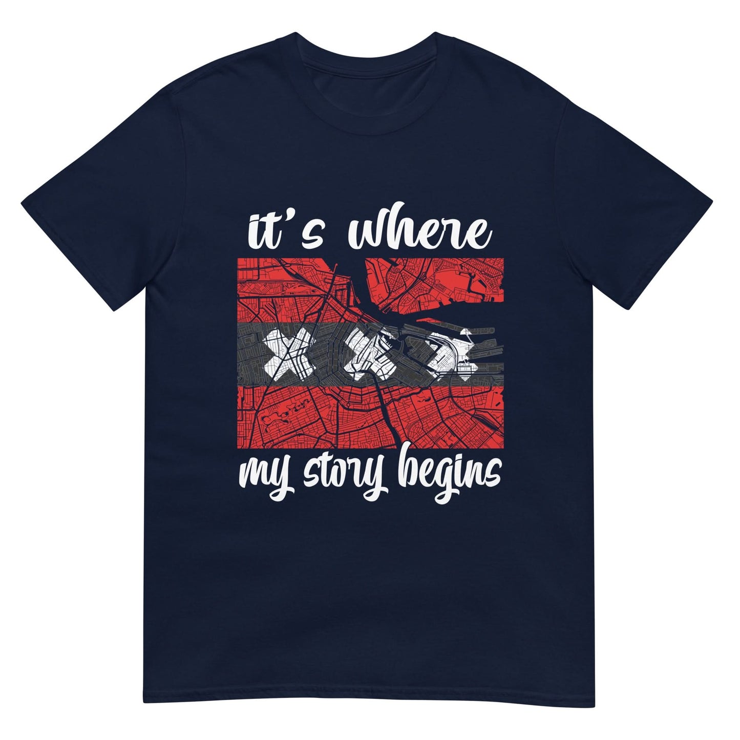 Unisex T-shirt (Mokum, it's where my story begins)
