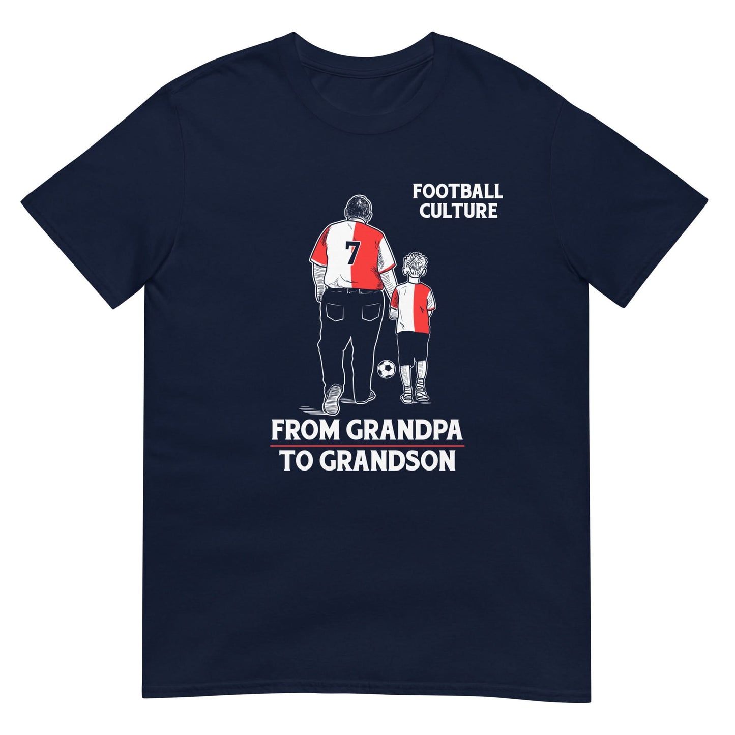 Unisex T-shirt (Grand father to Grandson) 010