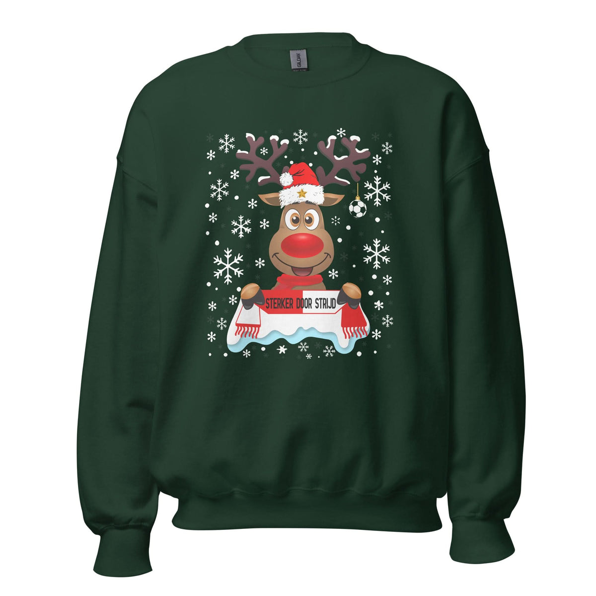 Unisex Kersttrui ( Sterker door strijd )