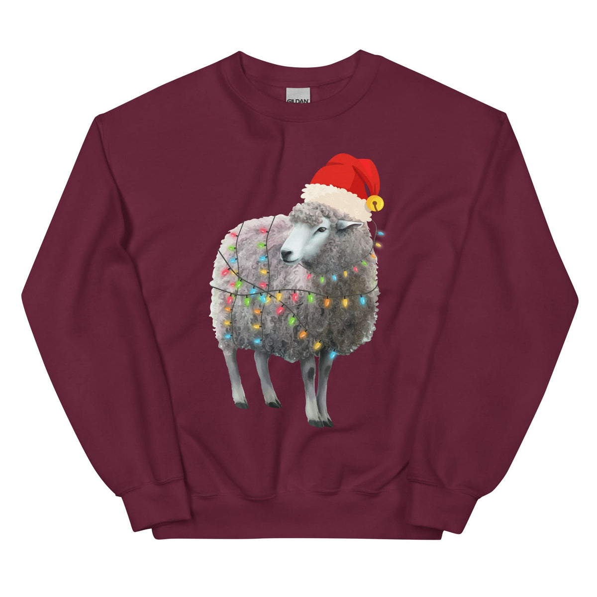 Unisex Kersttrui ( kerst schaap)