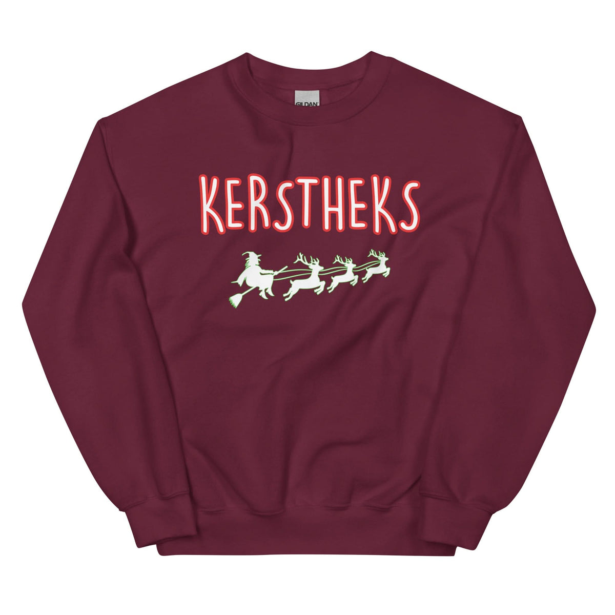 Unisex Kersttrui ( Kerst heks)