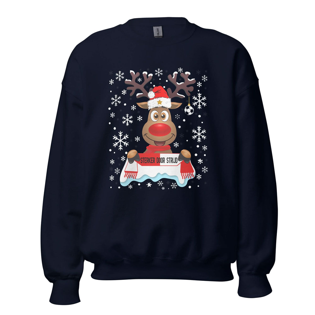 Unisex Kersttrui ( Sterker door strijd )