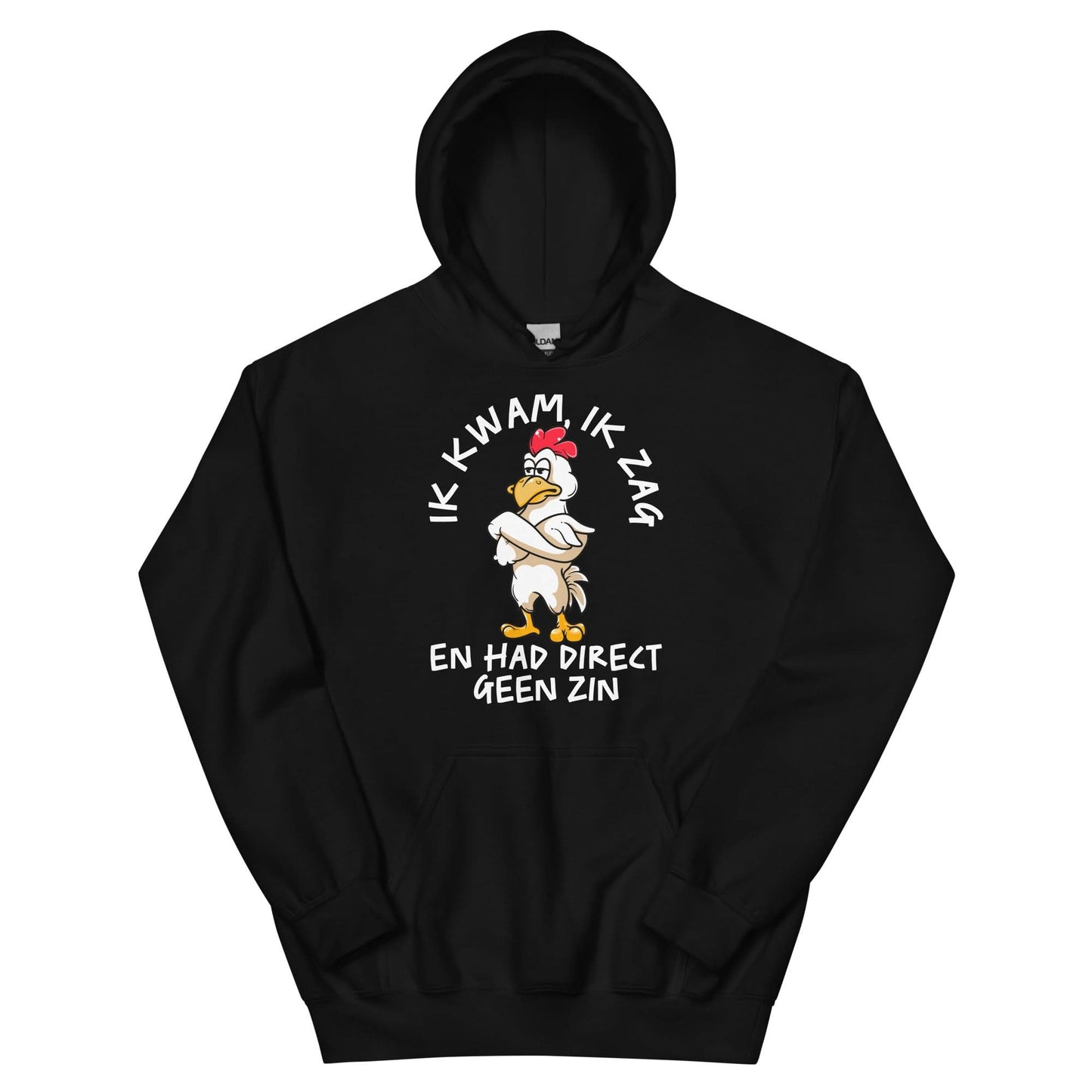 unisex Hoodie ( geen zin - kip)