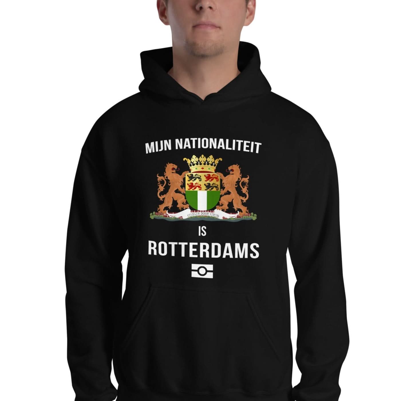 Unisex hoodie (Rotterdam IS MIJN NATIONALITEIT)