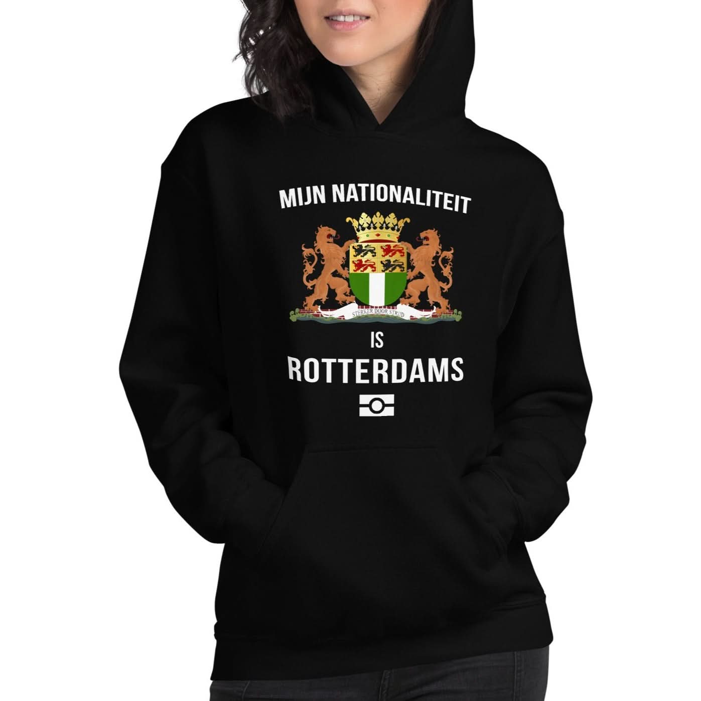 Unisex hoodie (Rotterdam IS MIJN NATIONALITEIT)