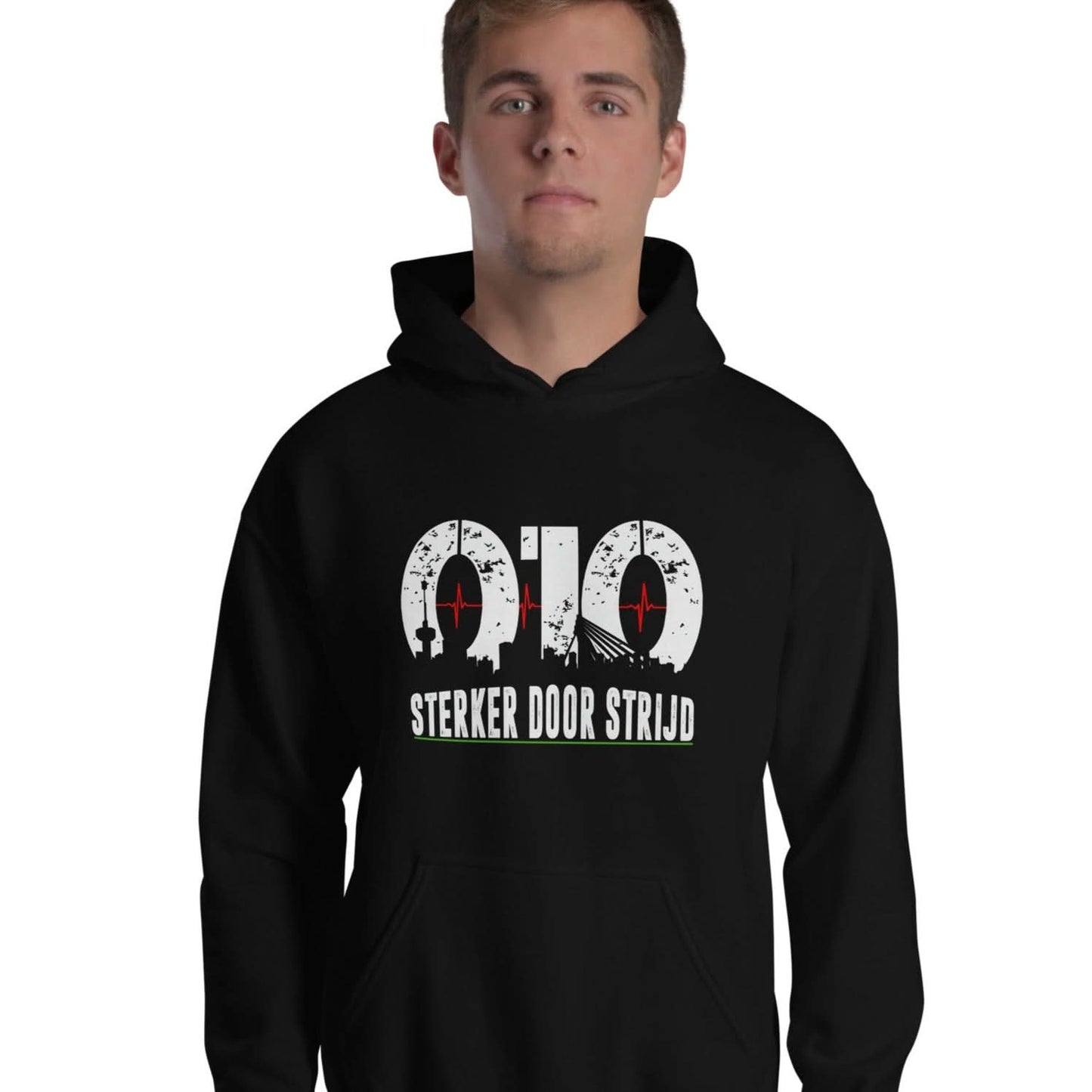 Unisex hoodie (Sterker Door Strijd)