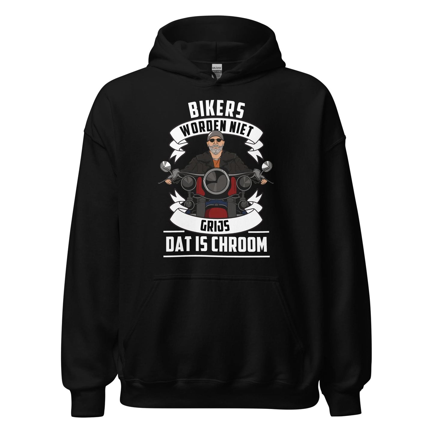Unisex Hoodie ( bikers chroom)