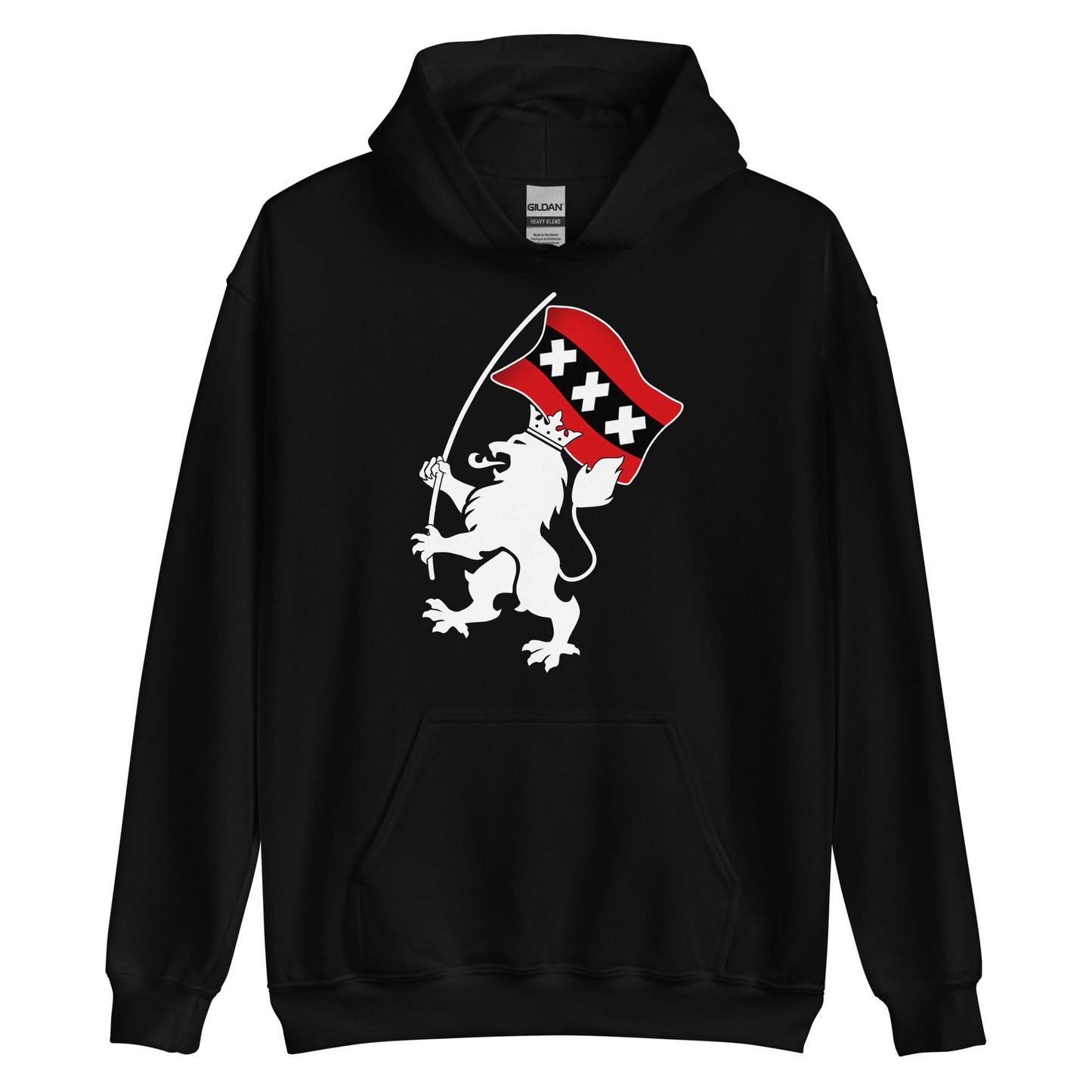 Unisex hoodie (Amsterdams leeuw)