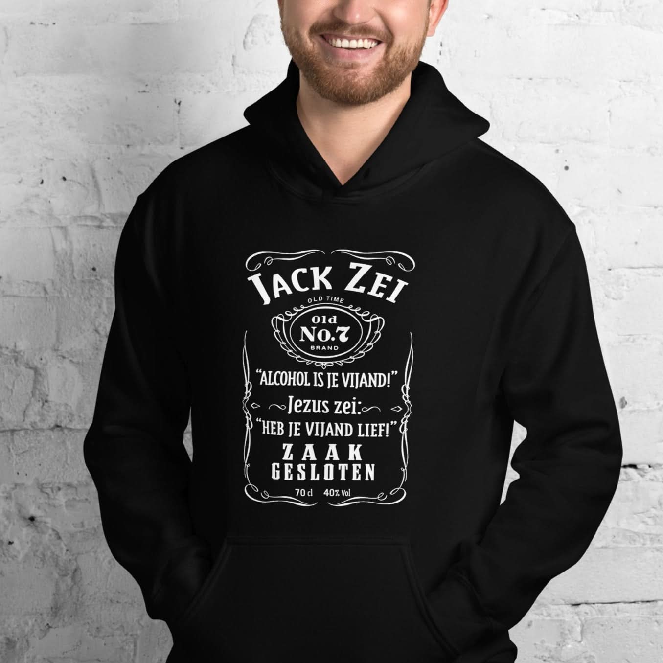 Unisex hoodie (Heb je vijand lief)