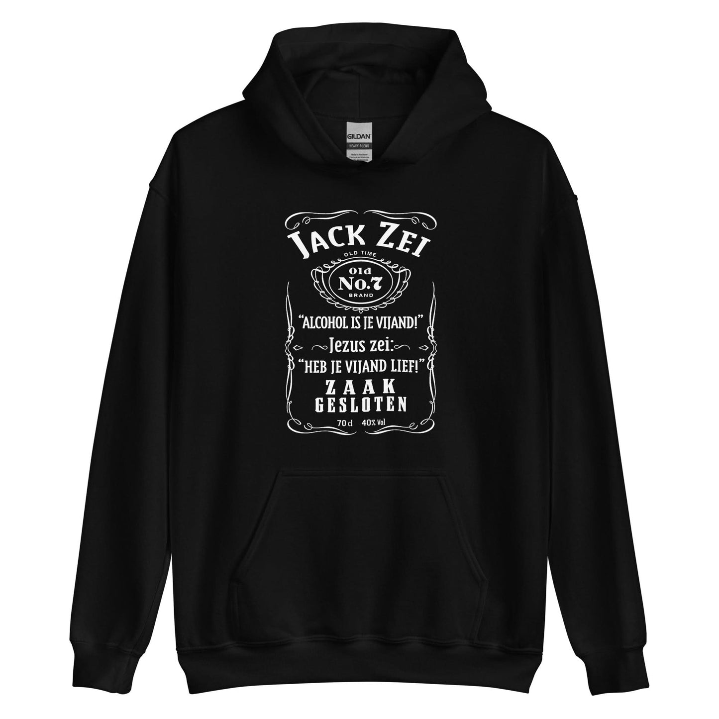 Unisex hoodie (Heb je vijand lief)