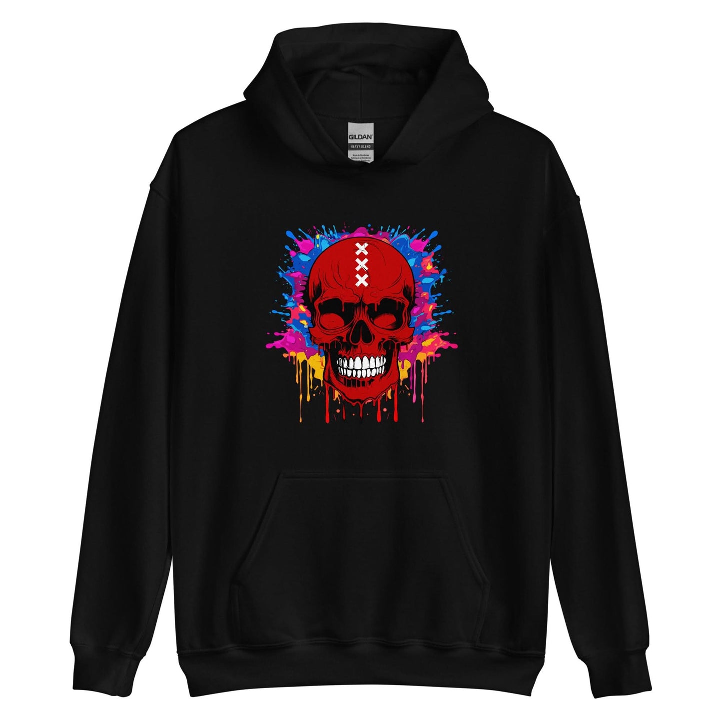 Unisex hoodie (Amsterdam Skull Art)