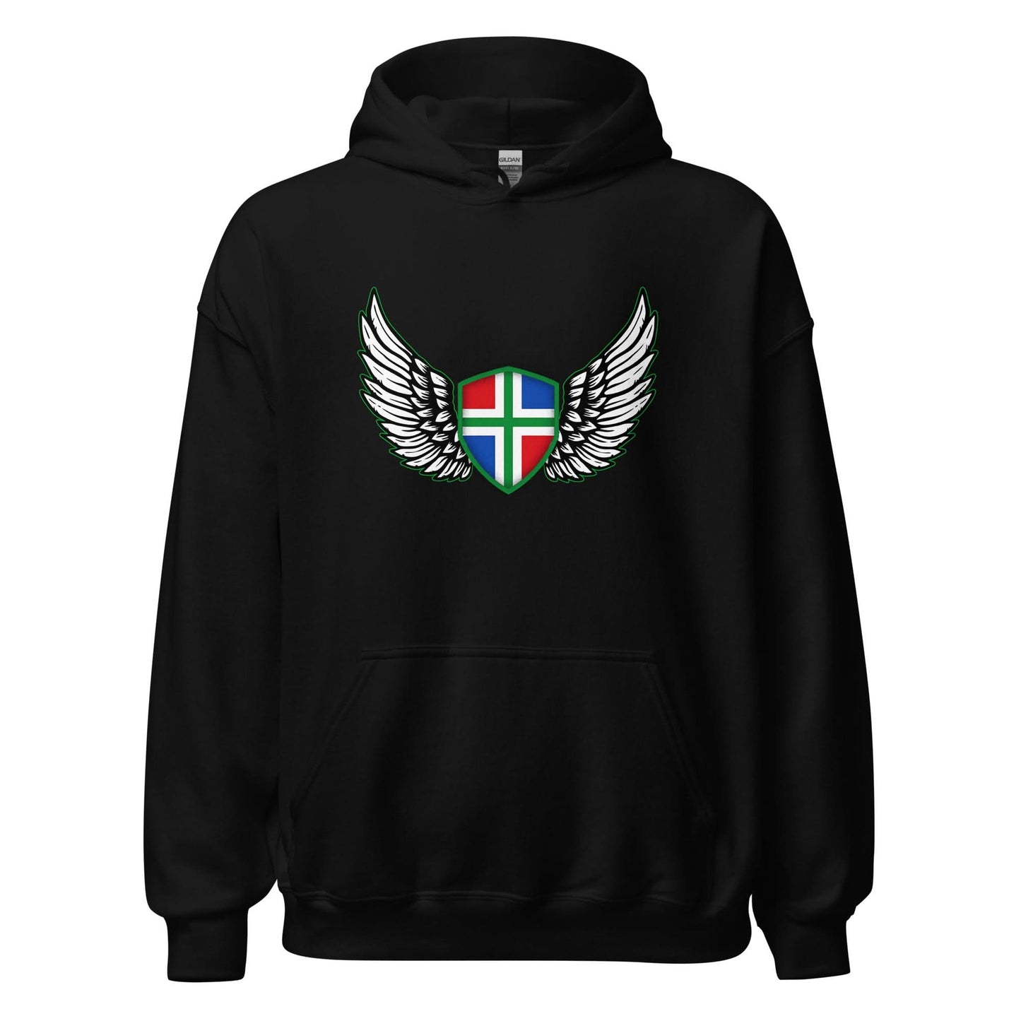 Unisex hoodie (Groningen feather)