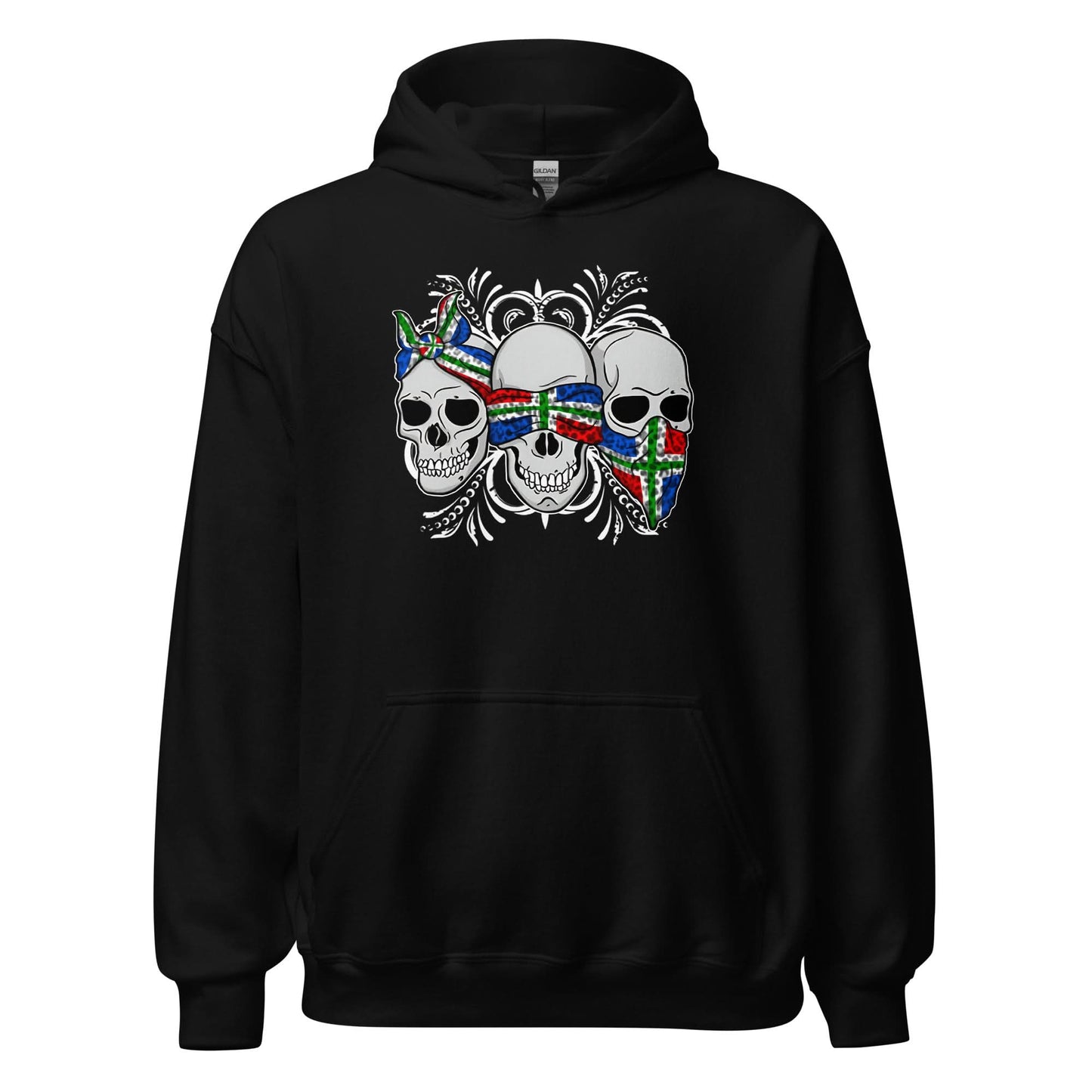 Unisex hoodie (Groningen Horen Zien en Zwijgen)
