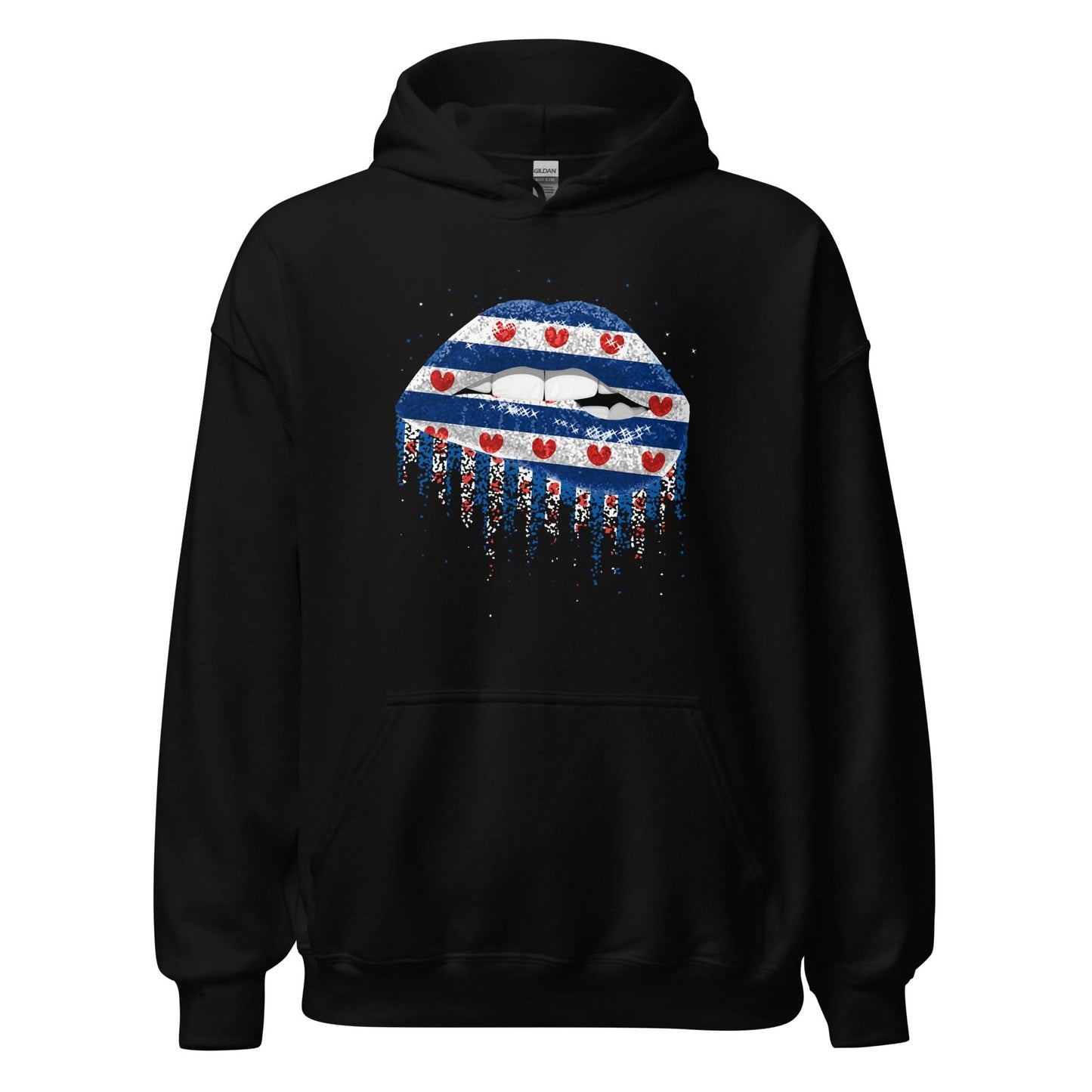 Unisex hoodie (Friesland Lips)