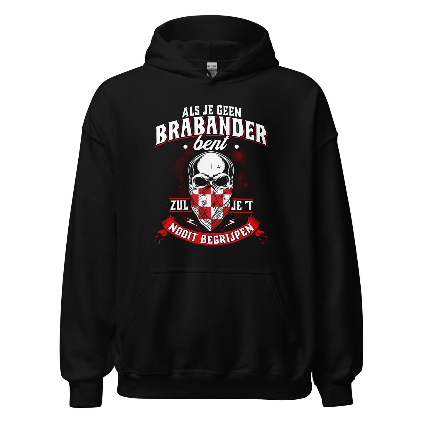 Unisex hoodie (Je zult Het Nooit Begrijpen)
