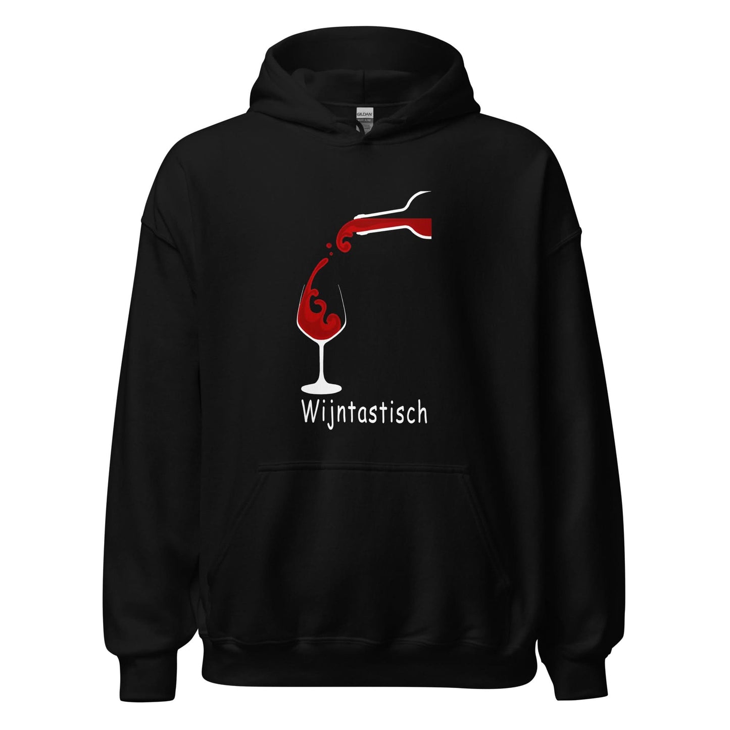 Unisex hoodie (Wijntastisch)