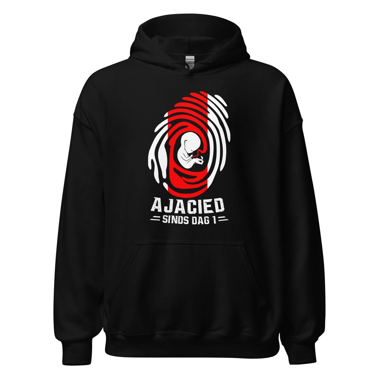 Unisex hoodie (Ajacied sinds dag 1)