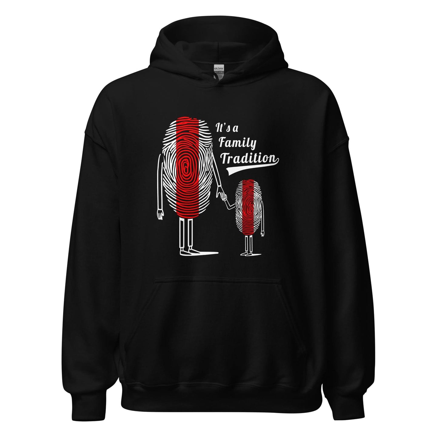 Unisex hoodie (Ajacied - familie traditie)