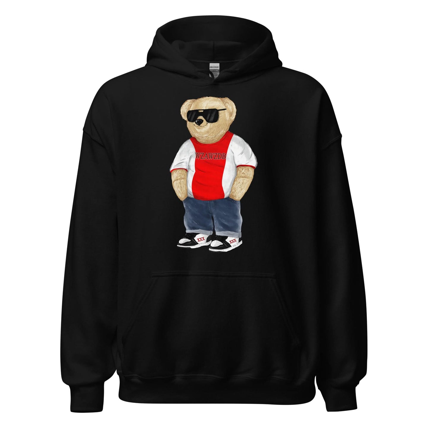 Unisex hoodie (Ajacied beer) Amsterdam