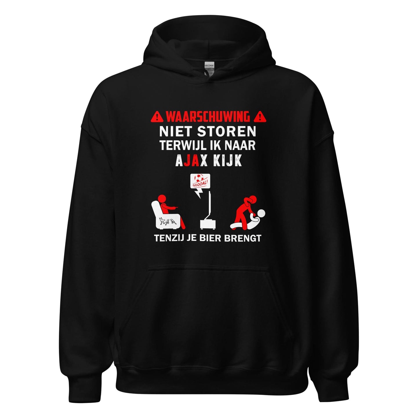 Unisex hoodie (Niet Storen Terwijl Ik Naar Ajax kijk) Ajacied