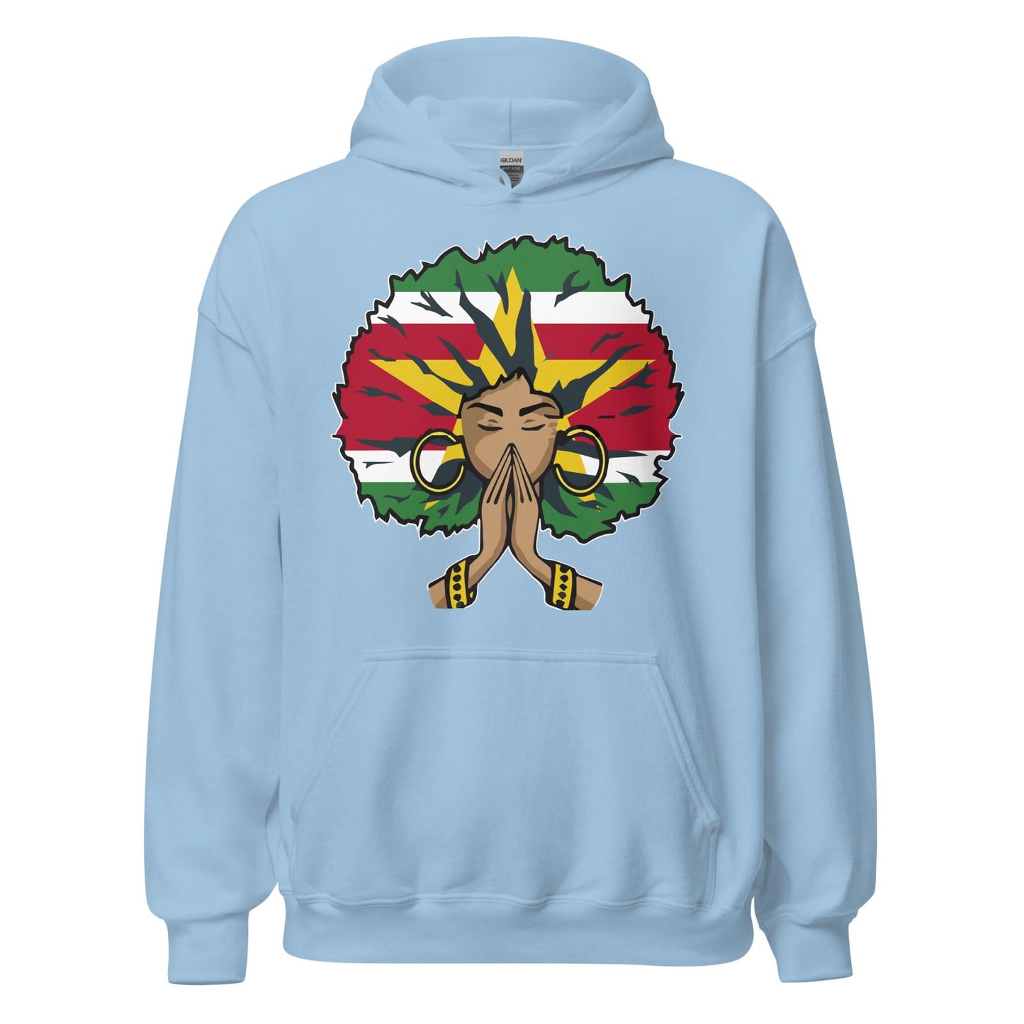 Unisex hoodie (Afro - Suriname)