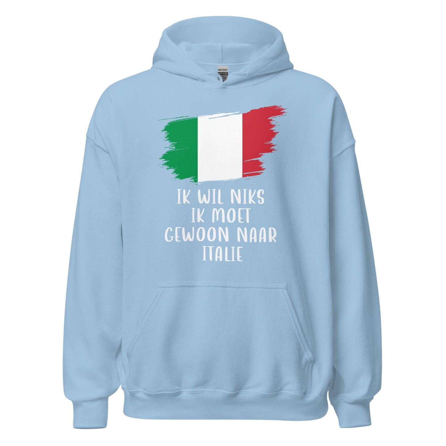 Unisex Hoodie(Moet gewoon naar - Italie)