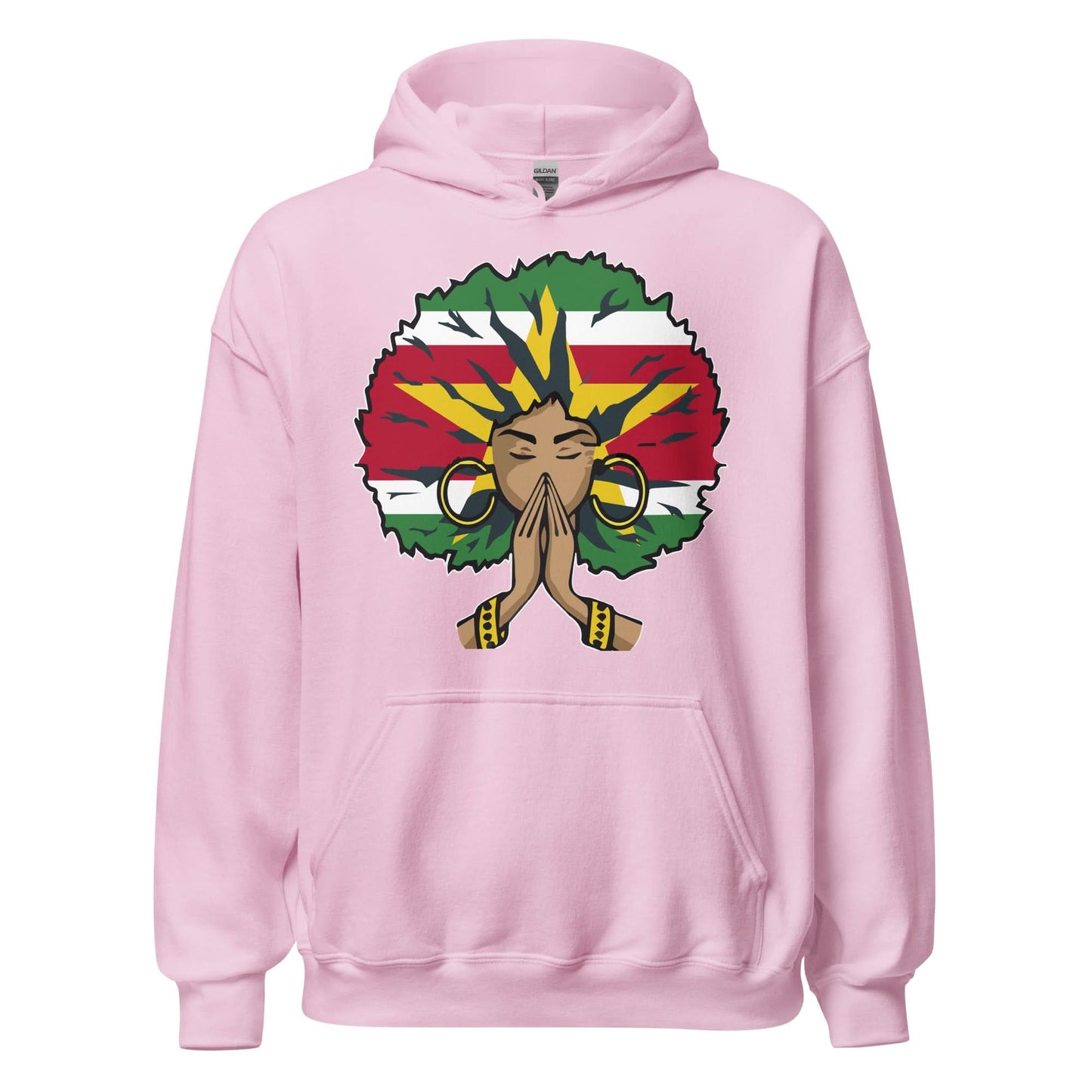 Unisex hoodie (Afro - Suriname)