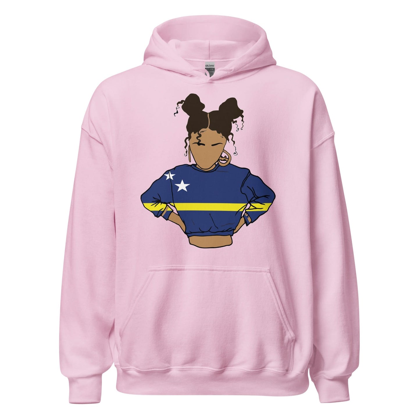 Unisex hoodie (strong woman- Cura)