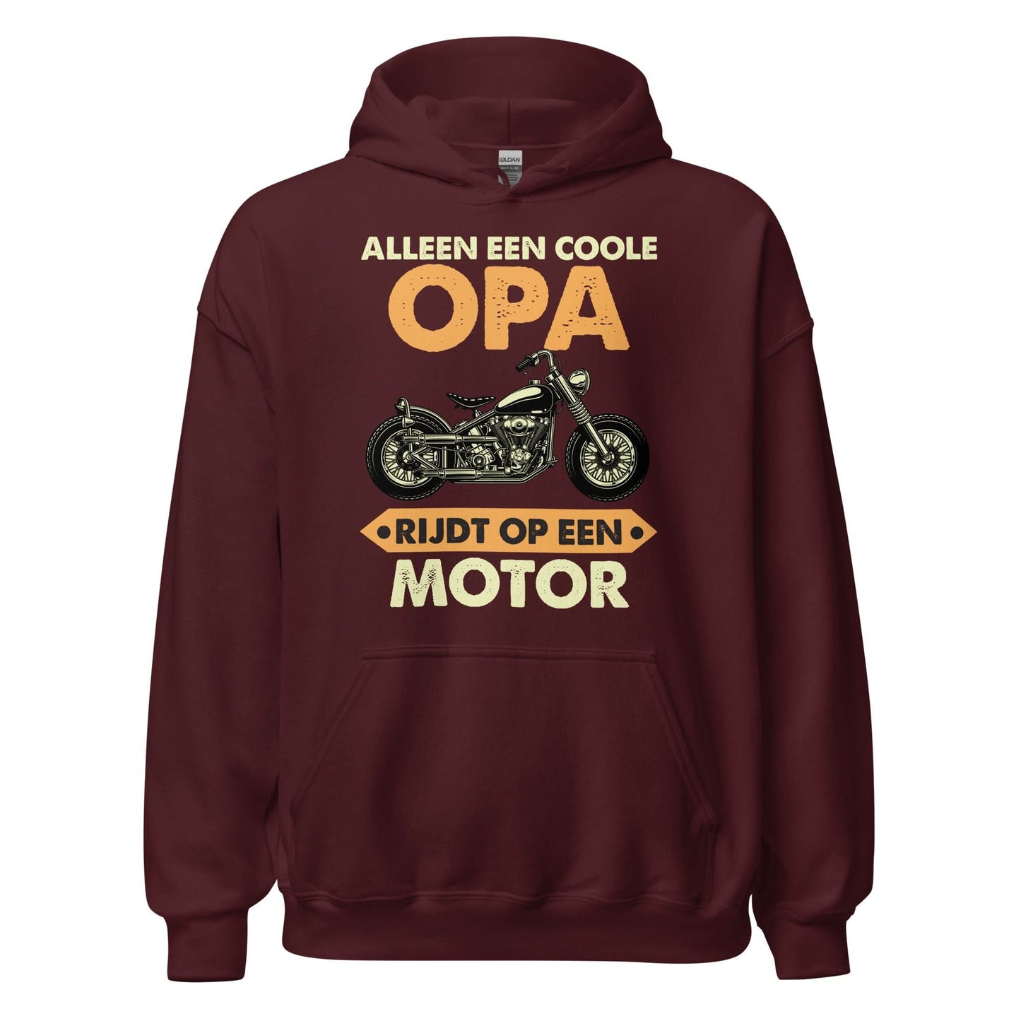 Unisex Hoodie ( coole opa - motor)