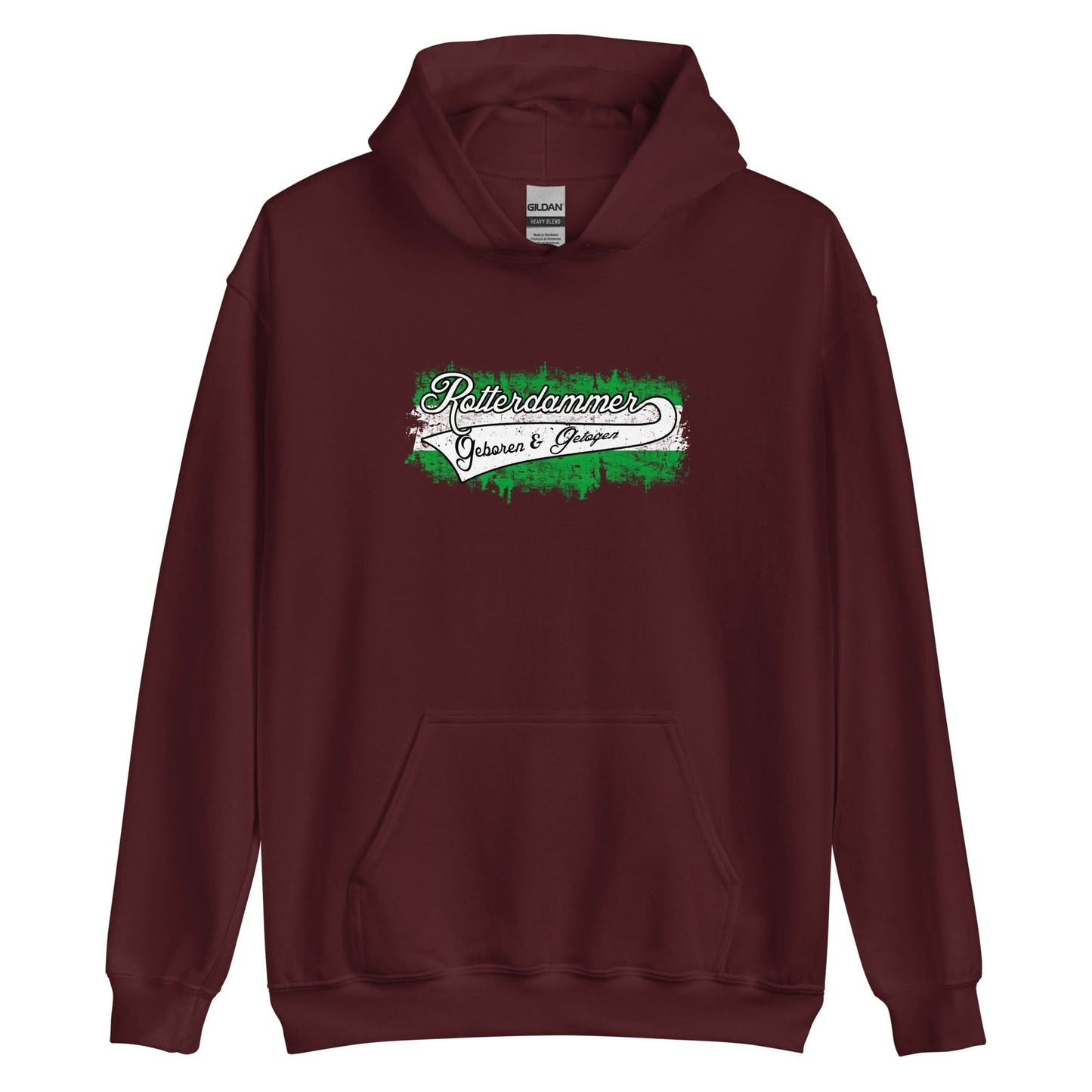 Unisex hoodie (Rotterdam geboren & getogen)