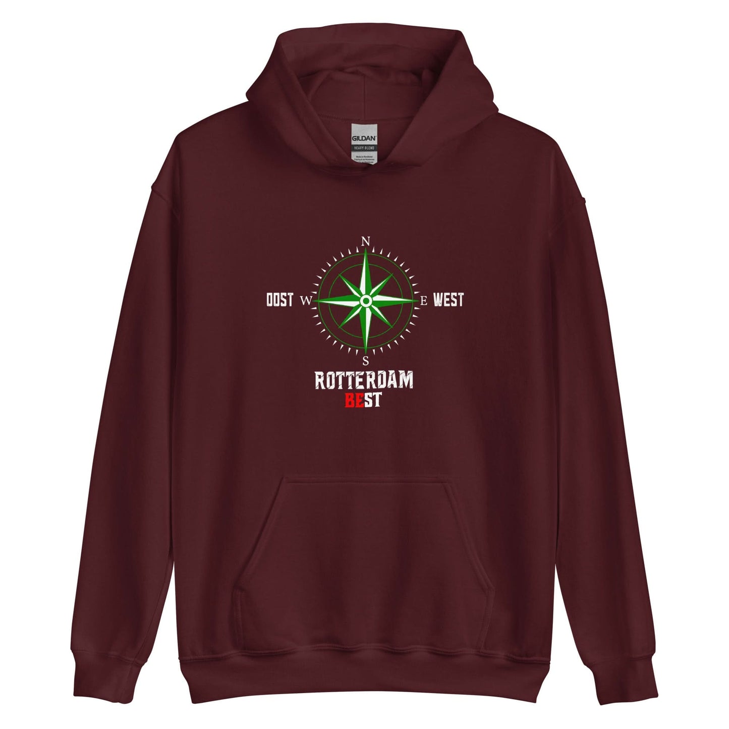 Uniseks hoodie (Oost west Rotterdam best)