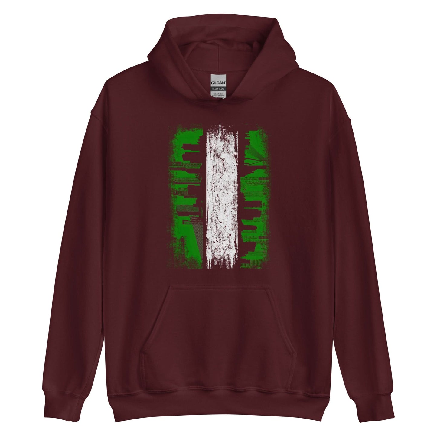 Unisex hoodie (Rotterdam Skyline Vlag)