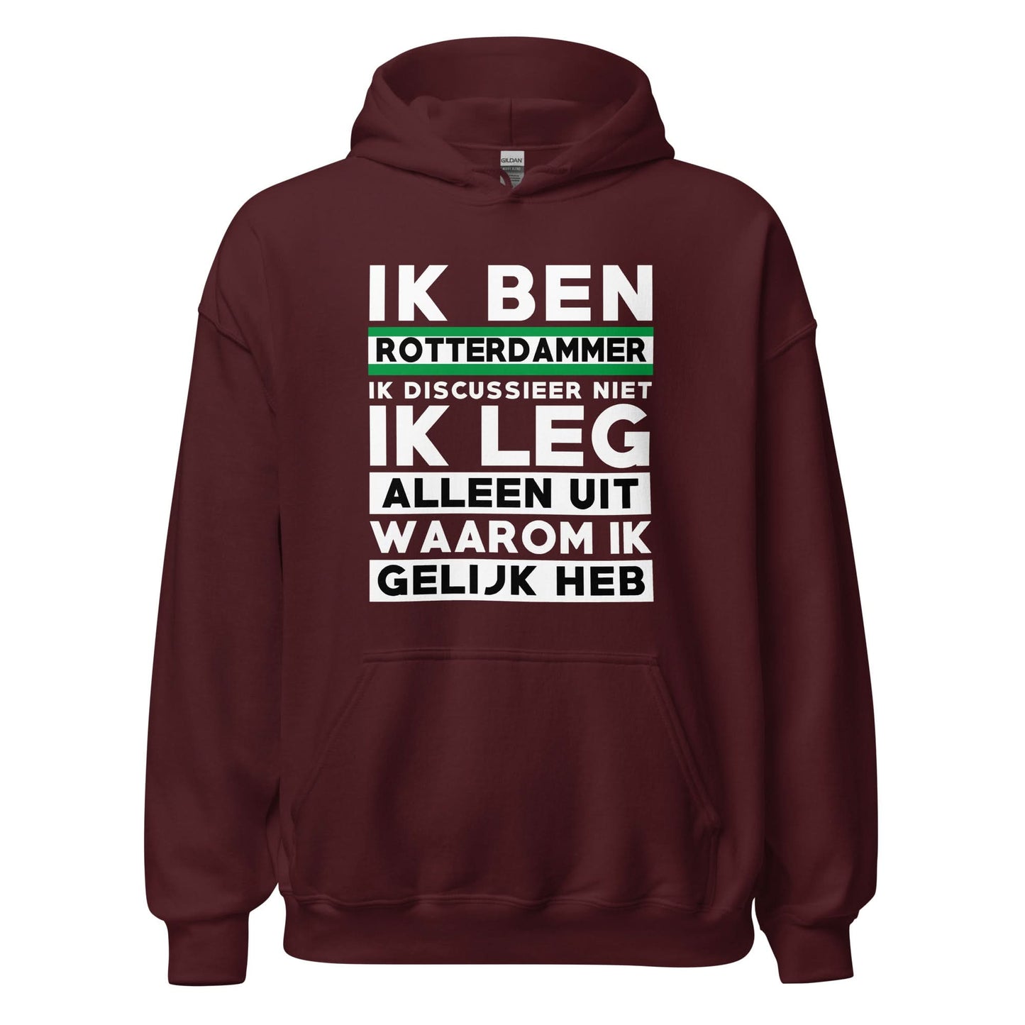 Unisex Hoodie (gelijk rotterdam)