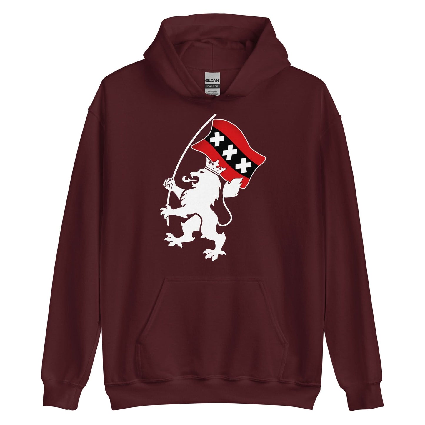 Unisex hoodie (Amsterdams leeuw)