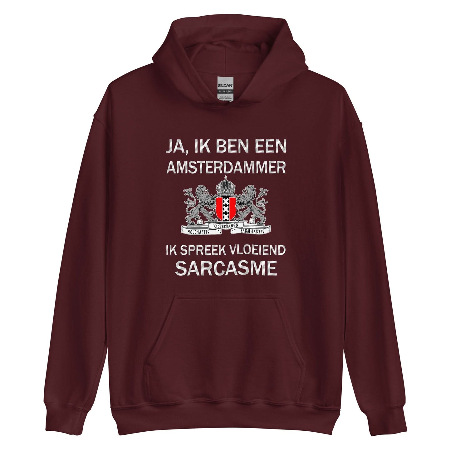 Unisex hoodie (Amsterdam Sarcasm)