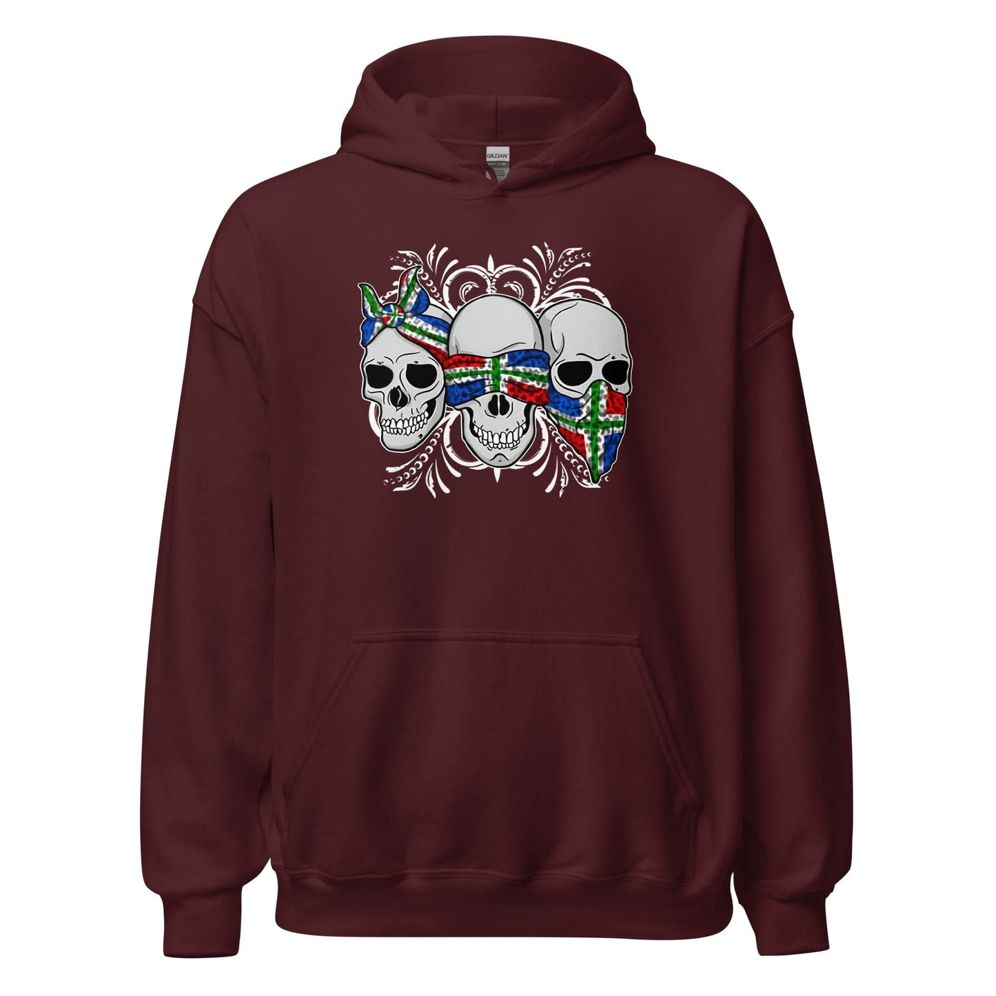 Unisex hoodie (Groningen Horen Zien en Zwijgen)