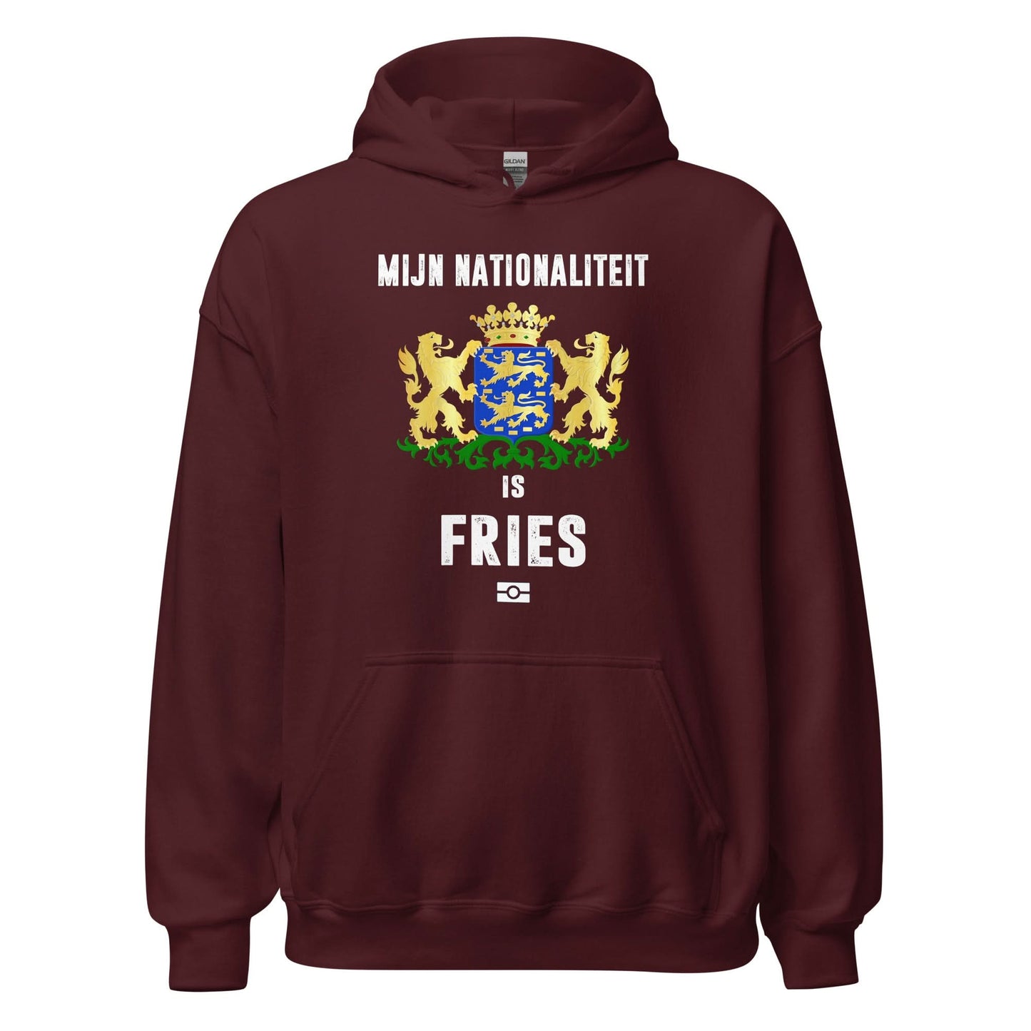 Unisex hoodie (Mijn nationaliteit is fries)