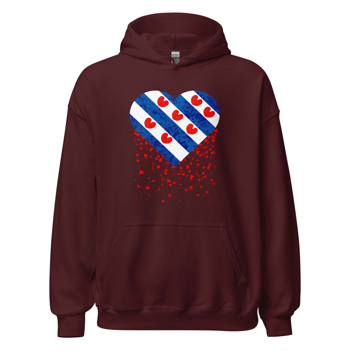Unisex hoodie (Friesland Hart)