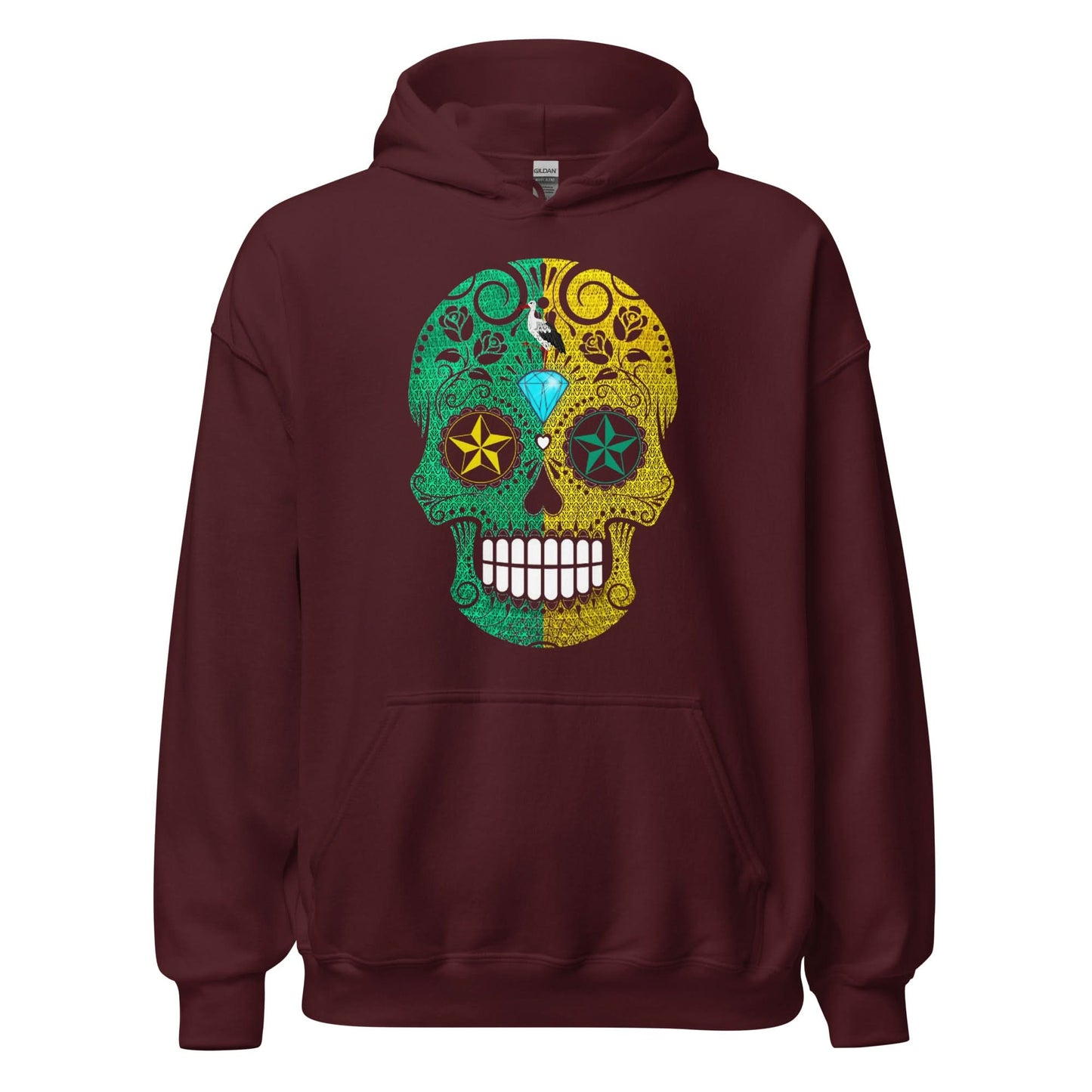 Unisex hoodie (Den Haag Schedel)