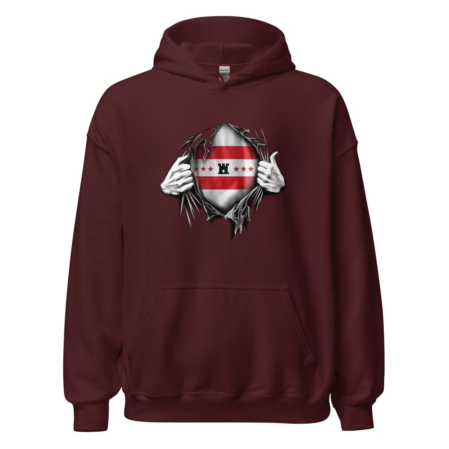 Unisex hoodie (Drenthe Diep van Hart)