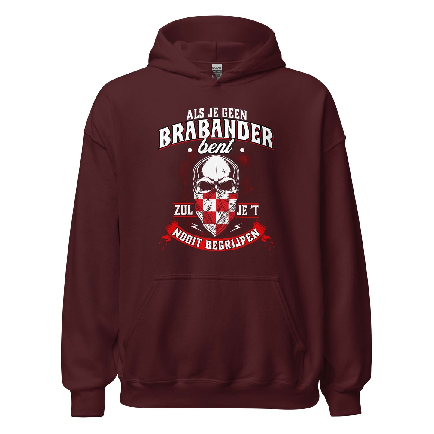 Unisex hoodie (Je zult Het Nooit Begrijpen)