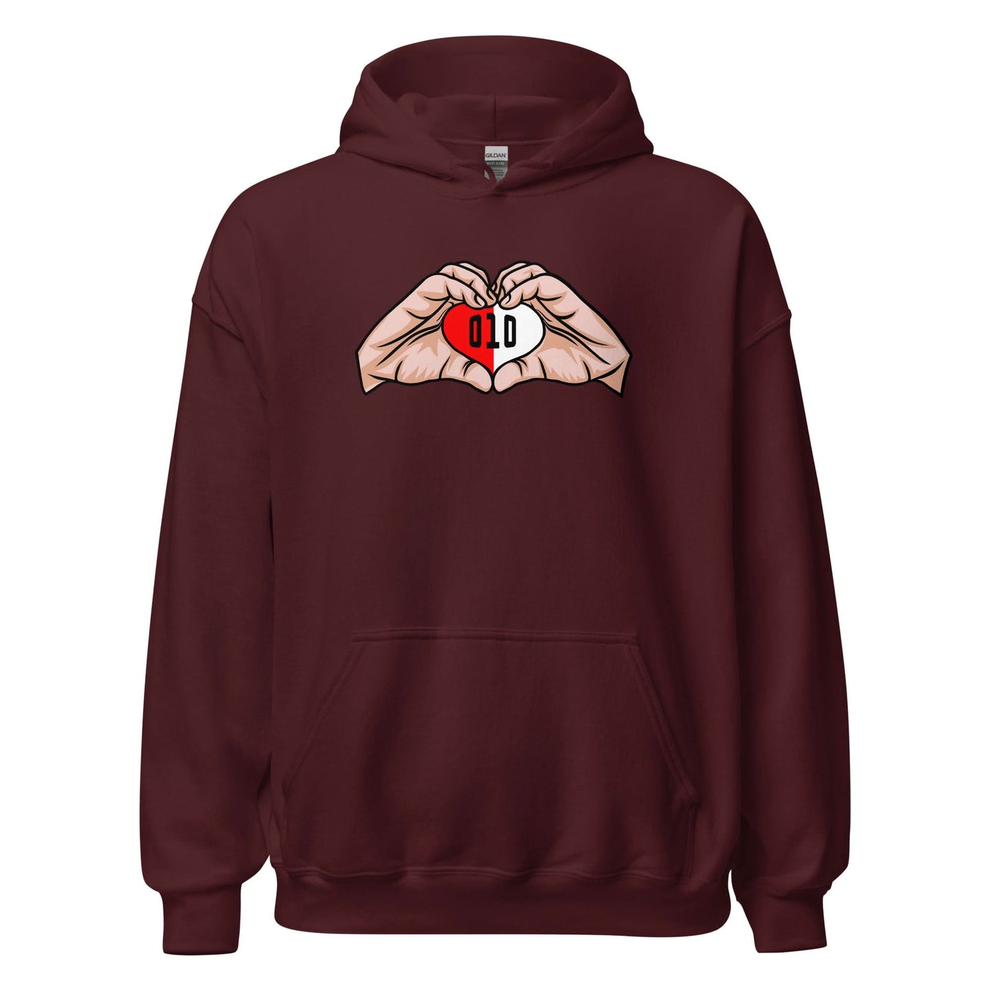 Unisex hoodie (Love mijn cluppie) 010