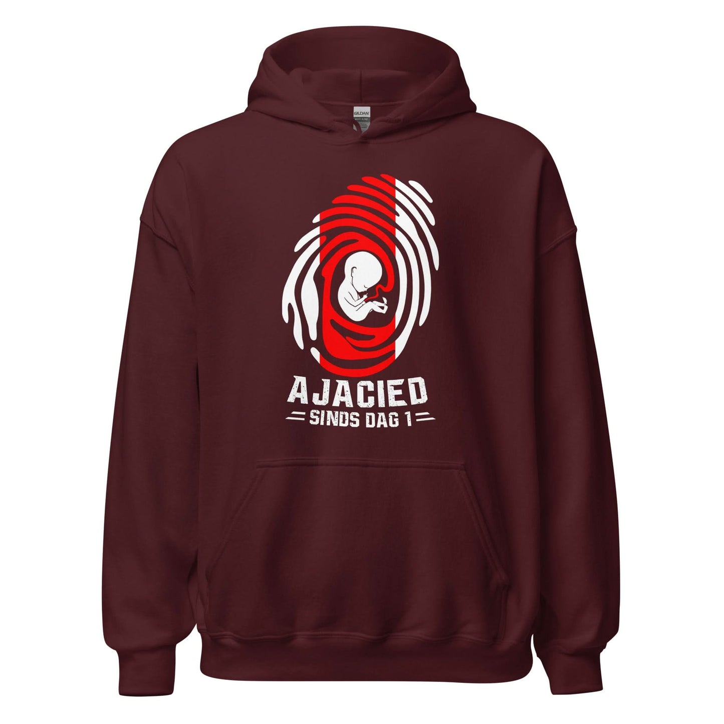 Unisex hoodie (Ajacied sinds dag 1)