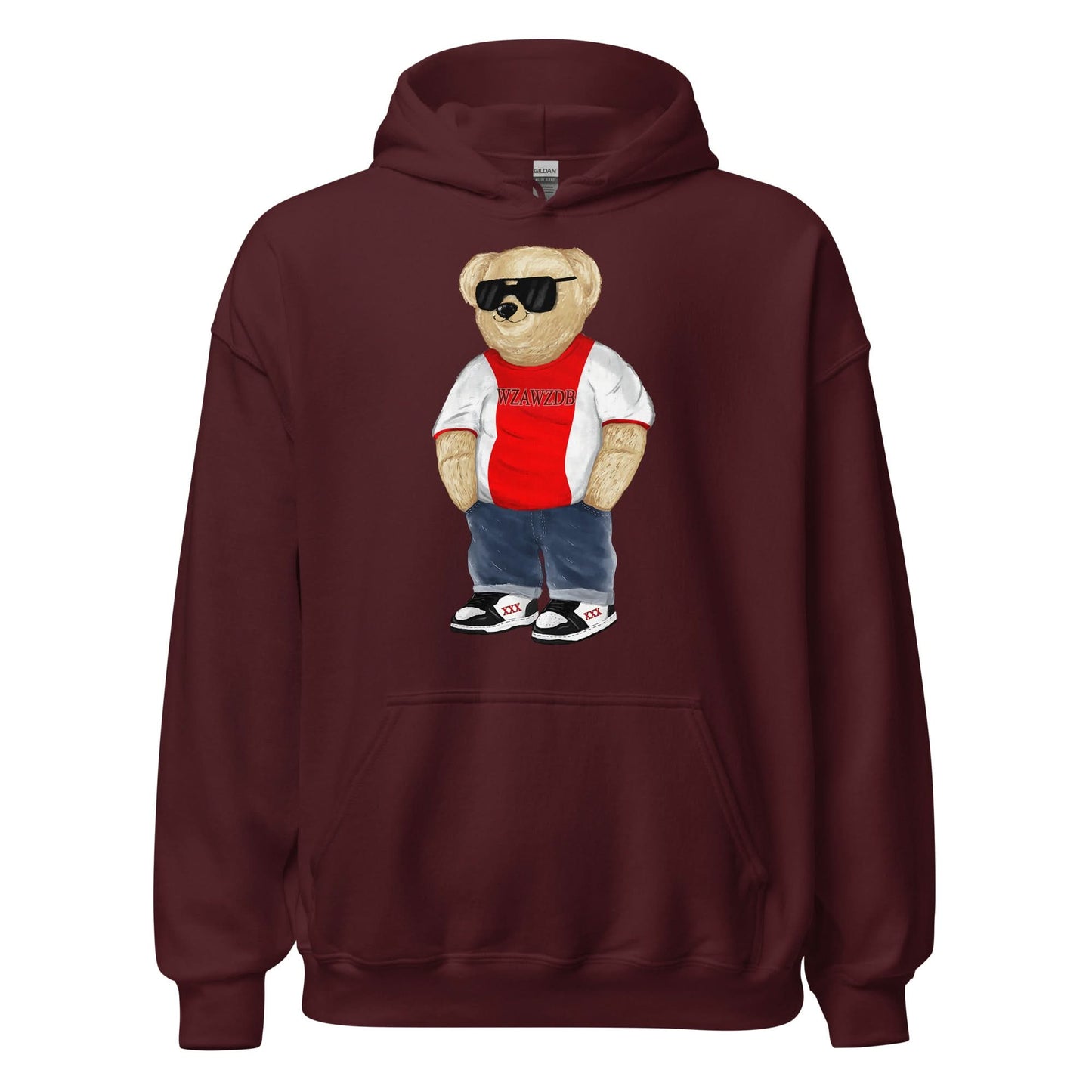 Unisex hoodie (Ajacied beer) Amsterdam