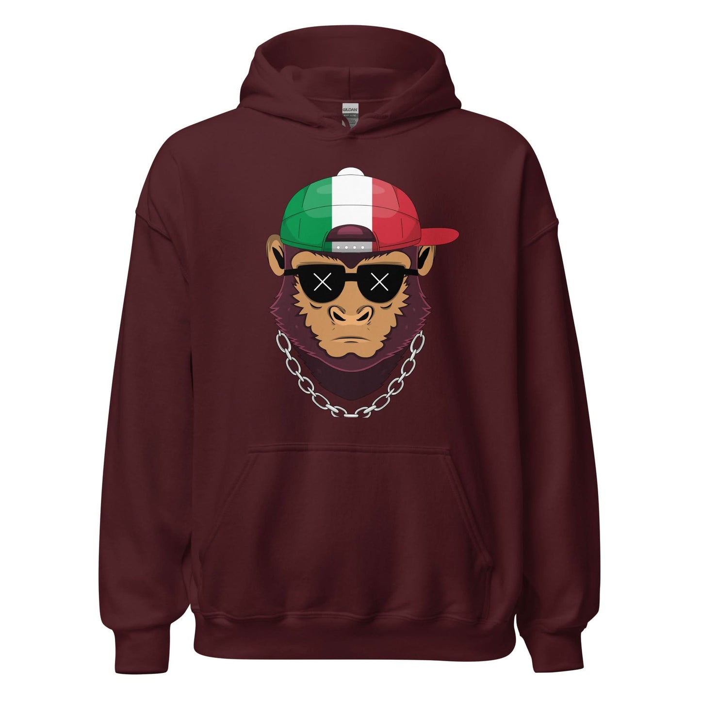 Unisex Hoodie(Monkey - Italie)