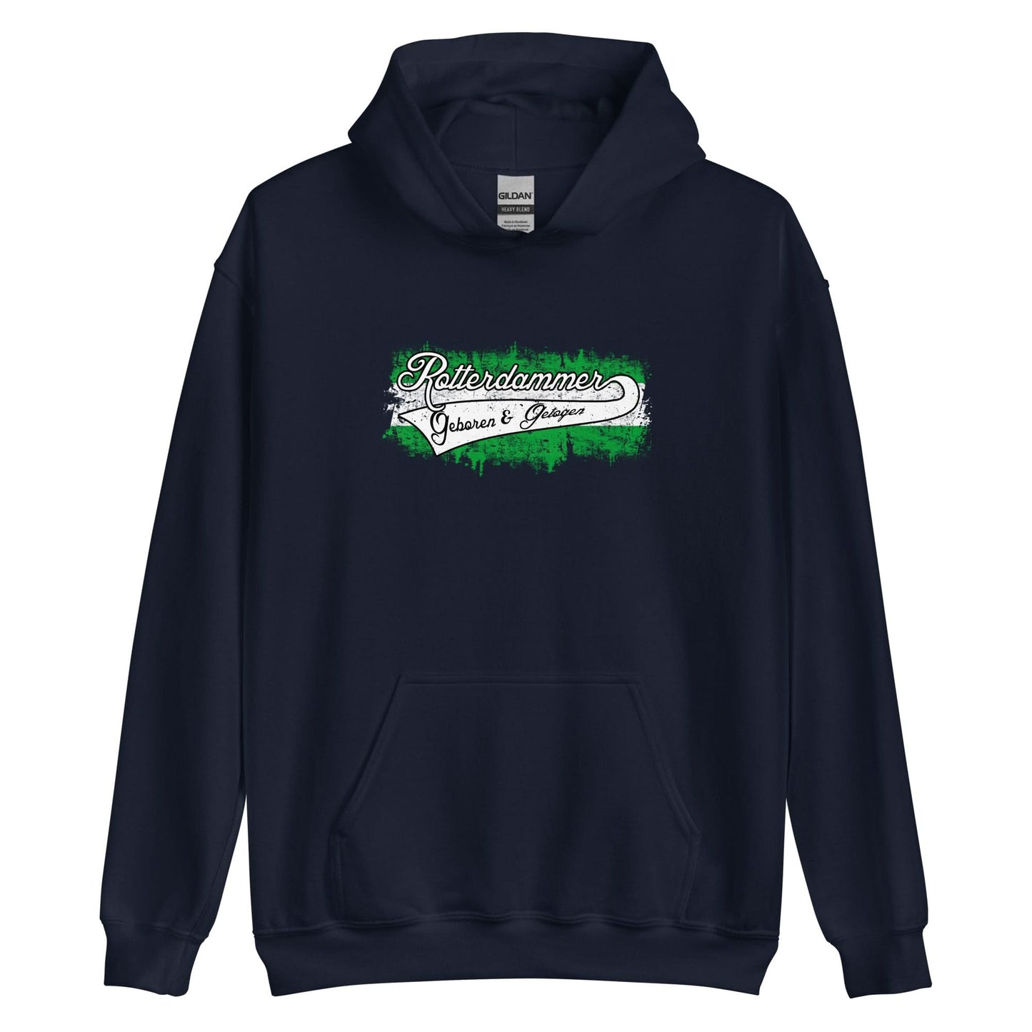 Unisex hoodie (Rotterdam geboren & getogen)